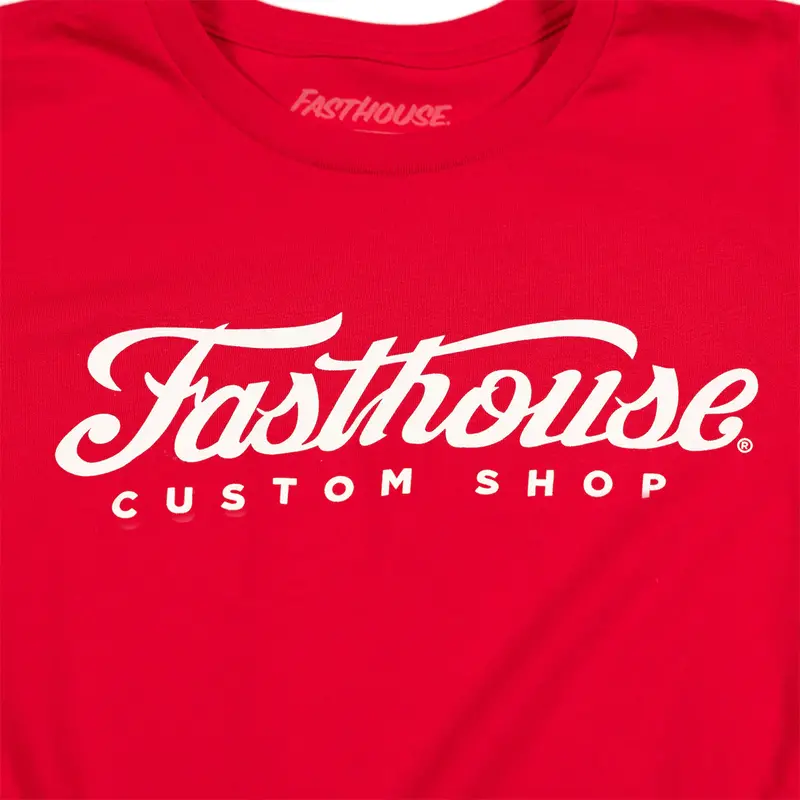 Fasthouse Morris Tee - Womens - Cardinal 5
