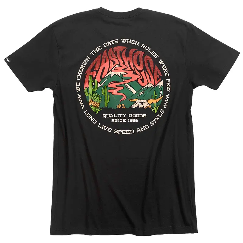 Fasthouse Nomad Tee - Black 1