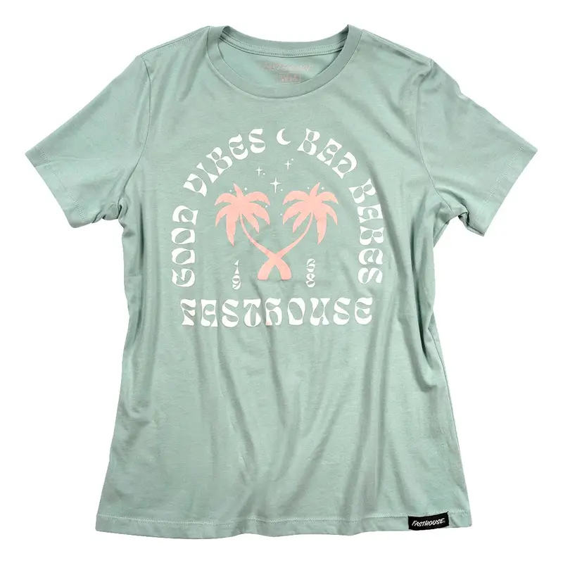 Fasthouse Oasis Tee - Womens - Dust Blue 1