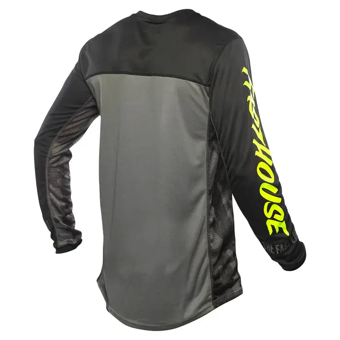 Fasthouse Off-Road Grindhouse Charge Jersey - Gray 2