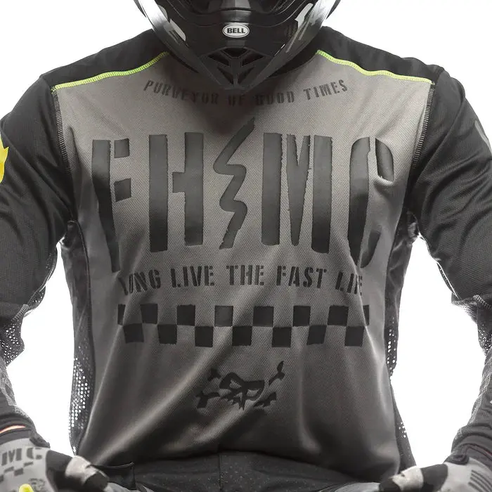 Fasthouse Off-Road Grindhouse Charge Jersey - Gray 4