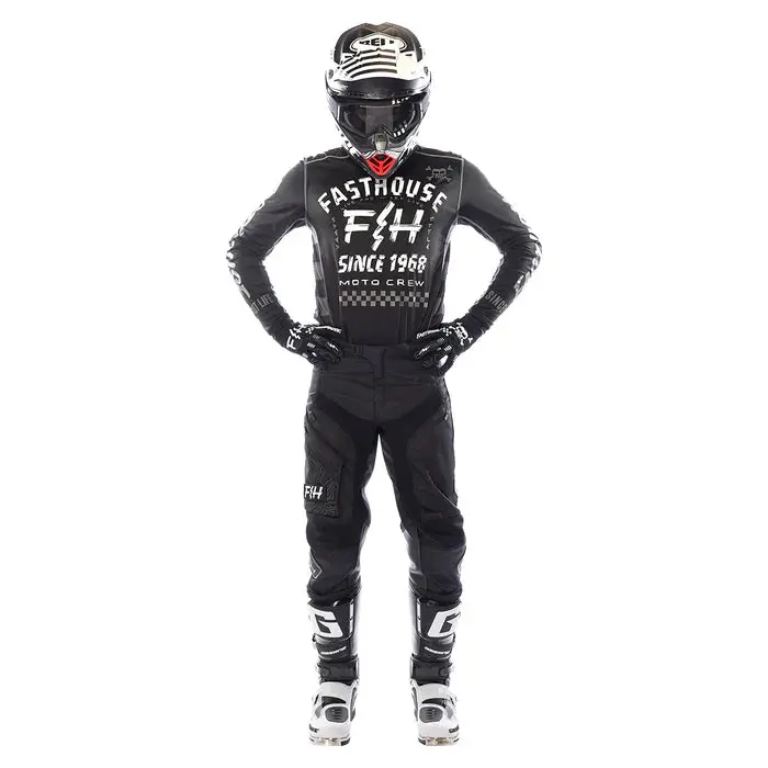 Fasthouse Off-Road Jersey - Black-White 5