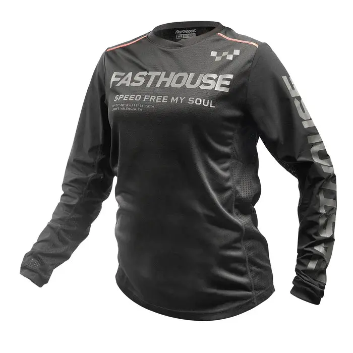 Fasthouse Off-Road Sand Cat Jersey - Womens - Black 1