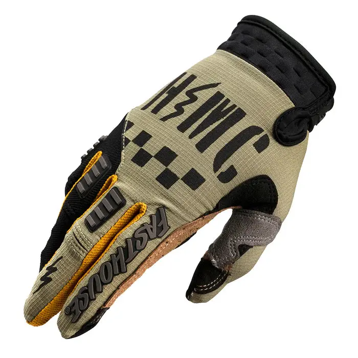 Fasthouse Off-Road Speed Style Charge Glove - Dusty Olive 1