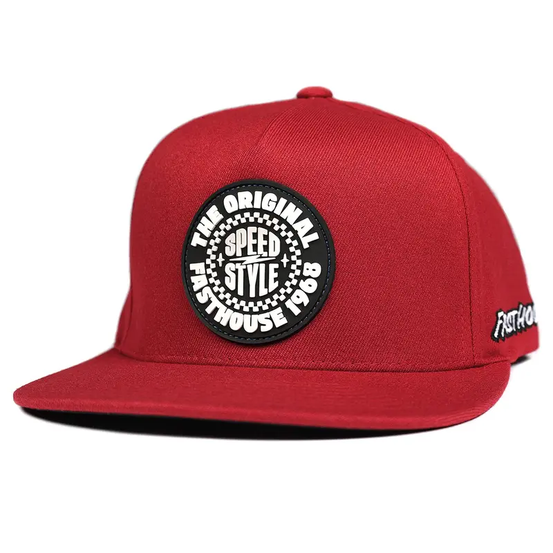 Fasthouse Origin Hat - Red 1