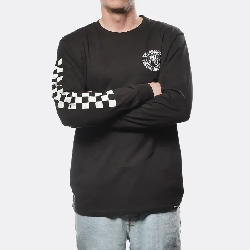 Fasthouse Origin Long Sleeve Tee - Black 2