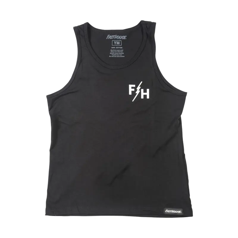 Fasthouse Origin Tank - Youth - Black 1
