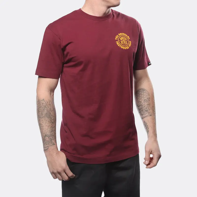Fasthouse Origin Tee - Maroon 3