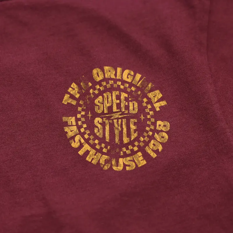 Fasthouse Origin Tee - Youth - Maroon 4