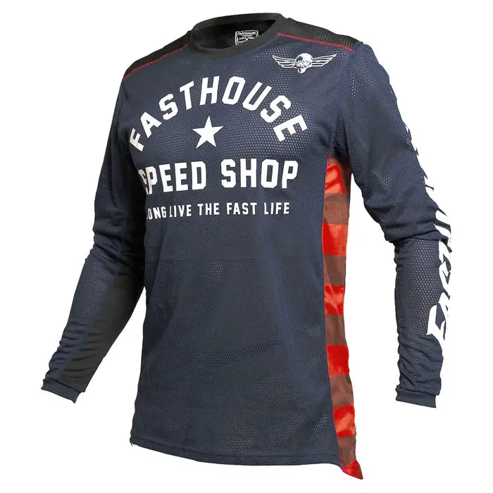 Fasthouse Originals Air Cooled Jersey - Navy-Black 1