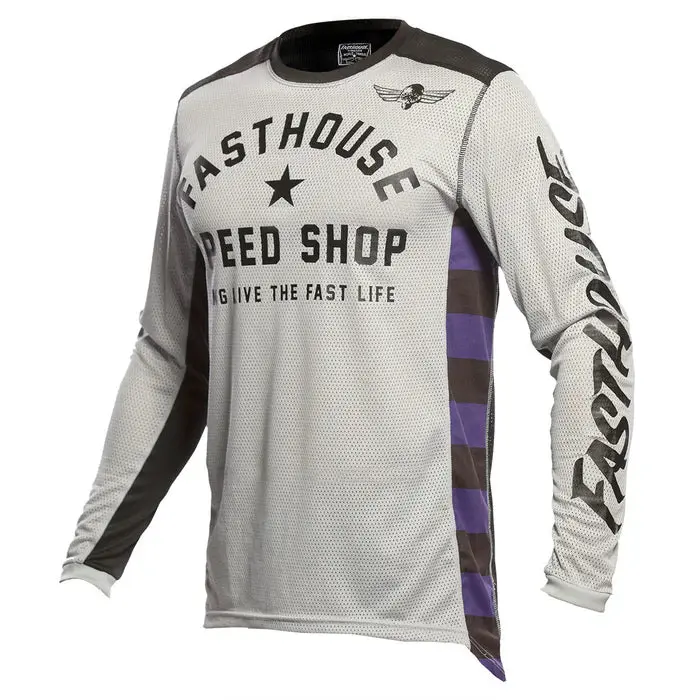 Fasthouse Originals Air Cooled Jersey - Silver-Black 1