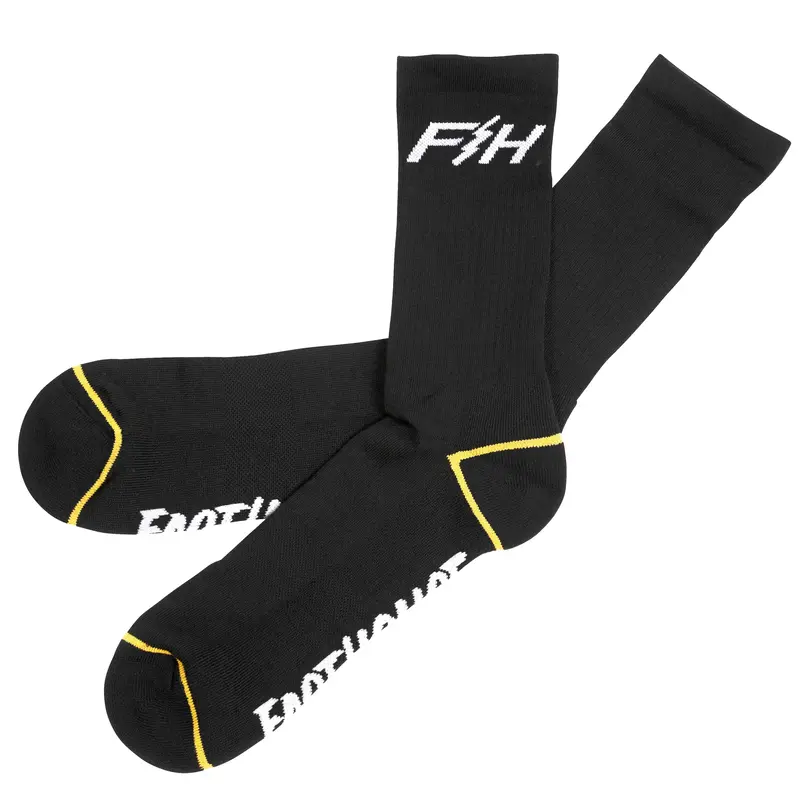 Fasthouse Outland Sock - Youth - Heather Charcoal 1