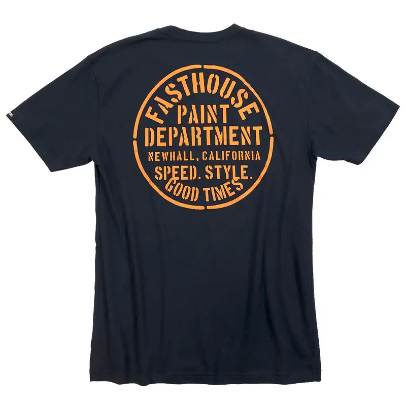 Fasthouse Paint Dept Tee - Navy 1