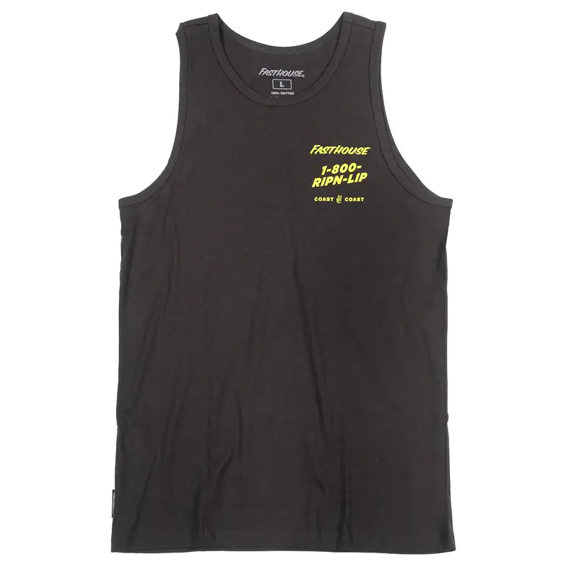 Fasthouse Panama Tank - Black 1