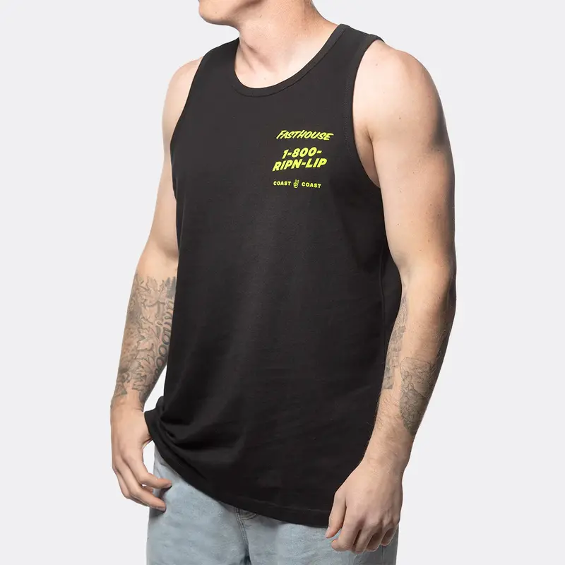 Fasthouse Panama Tank - Black 3