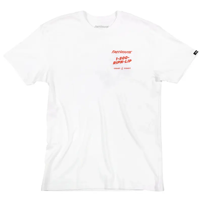 Fasthouse Panama Tee - White 2