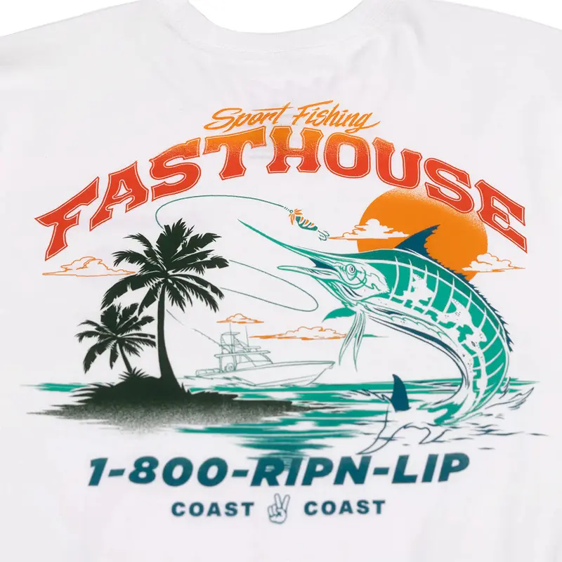 Fasthouse Panama Tee - White 3