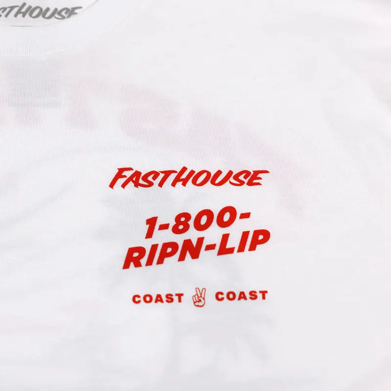 Fasthouse Panama Tee - White 4