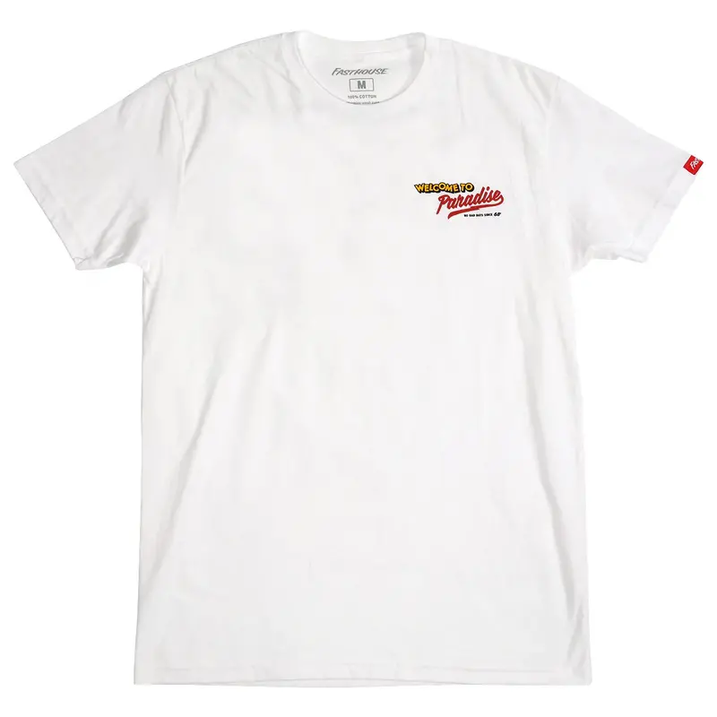 Fasthouse Paradise Tee - White 2
