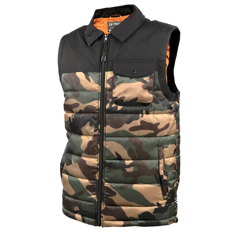 Fasthouse Prospector Puffer Vest - Camo 1