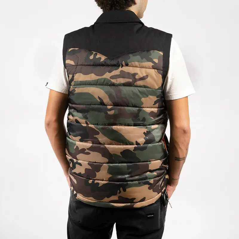Fasthouse Prospector Puffer Vest - Camo 2
