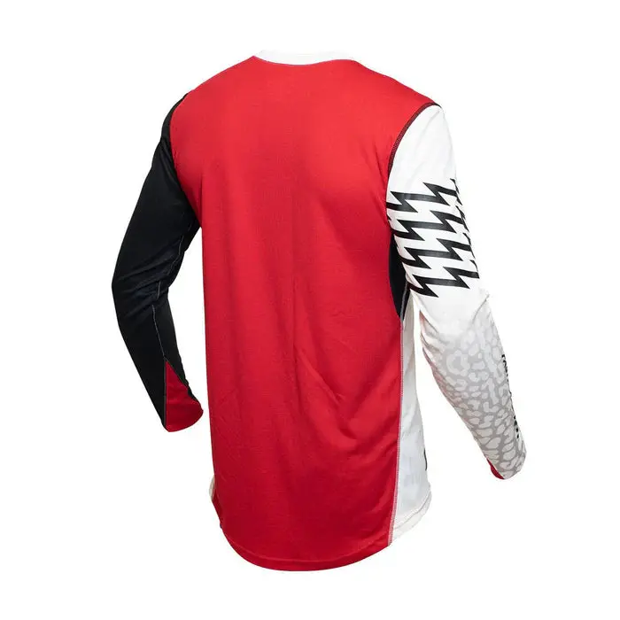 Fasthouse Raven Bereman Jersey - Youth - Cream-Red 2