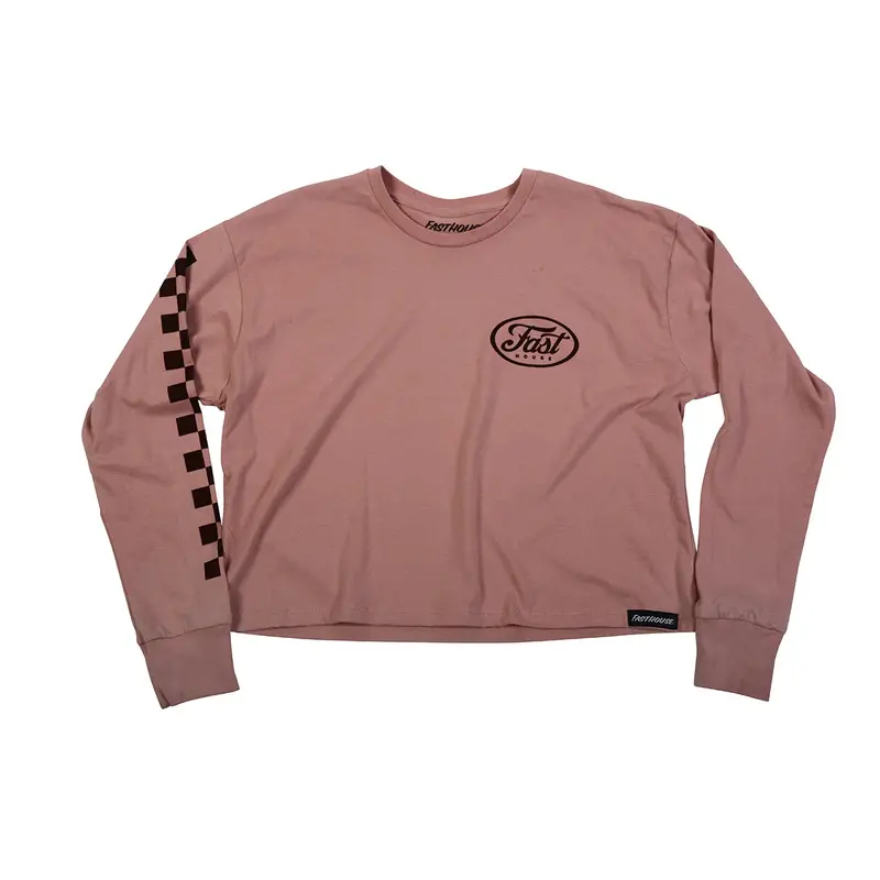 Fasthouse Redux Long Sleeve Tee - Womens - Crimson 1