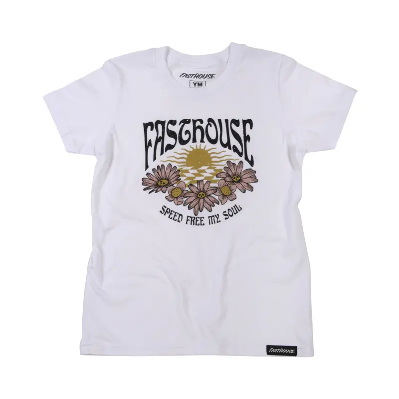 Fasthouse Reverie Tee - Youth - White 1