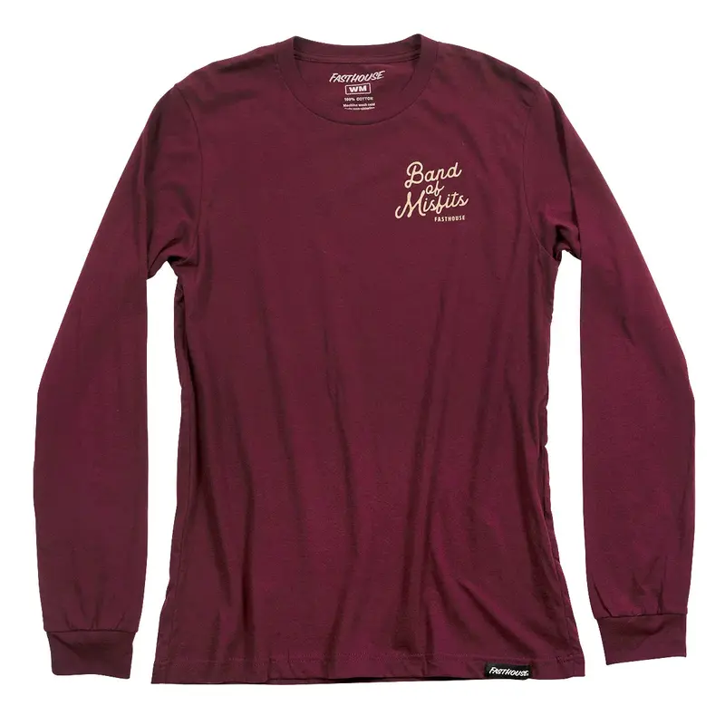 Fasthouse Revival Long Sleeve Tee - Womens - Maroon 2