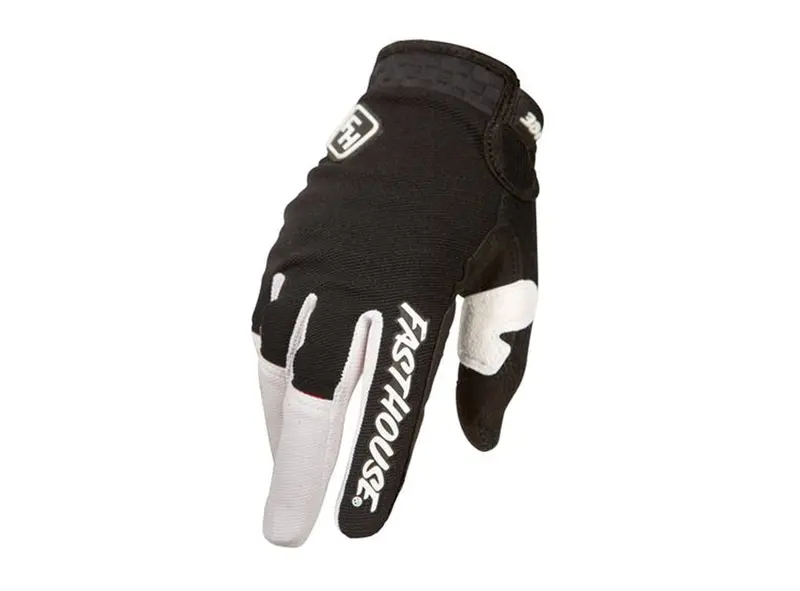 Fasthouse Ridgeline+ Mtb Glove - Youth - Black-White 1
