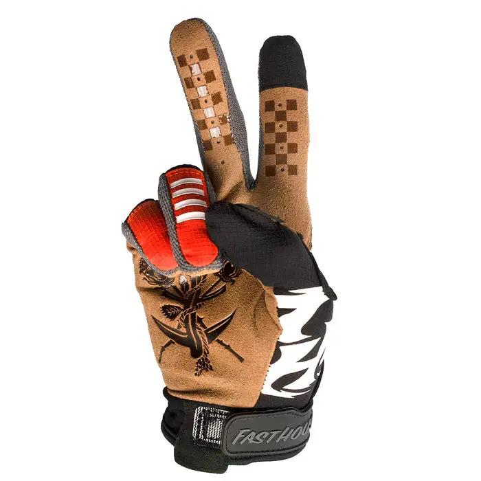 Fasthouse Speed Style Bereman Glove - Black-Infrared 3
