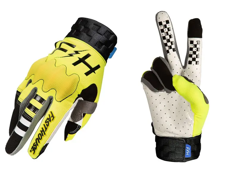 Fasthouse Speed Style Blaster Mtb Glove - Hi Viz-Black 1