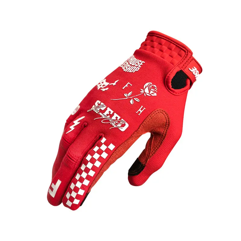Fasthouse Speed Style Burn Free Mtb Glove - Red 1