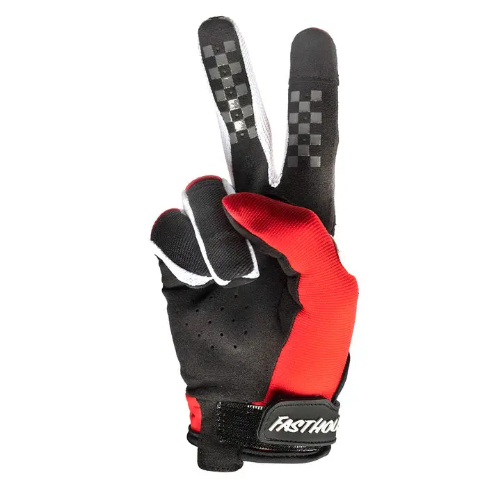 Fasthouse Speed Style Glove - Youth - Red-Black 2