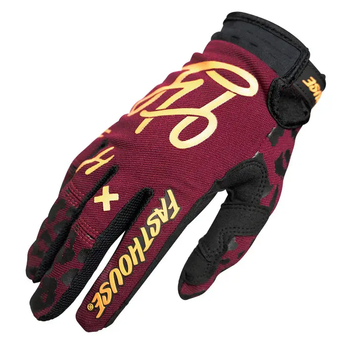 Fasthouse Speed Style Golden Glove - Womens - Maroon 1