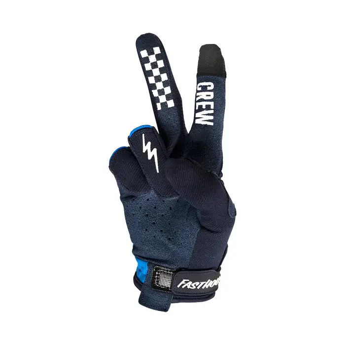 Fasthouse Speed Style Hot Wheels Glove - Youth - Electric Blue 2