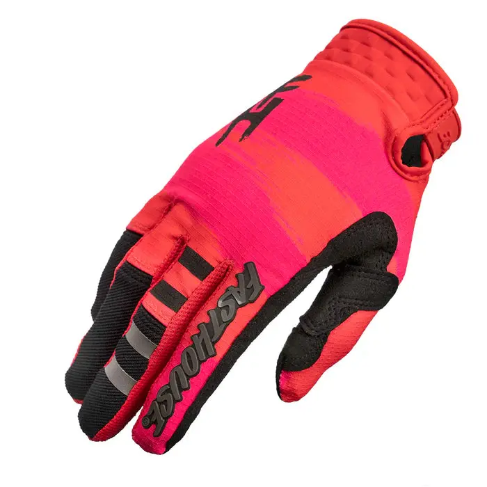 Fasthouse Speed Style Jester Glove - Infrared-White 1