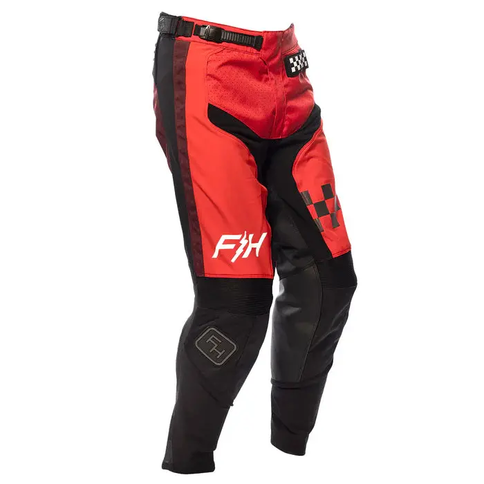 Fasthouse Speed Style Pant - Red-Black 2