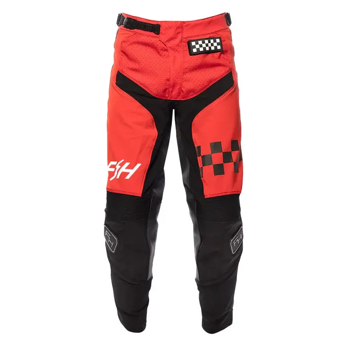 Fasthouse Speed Style Pant - Red-Black 4