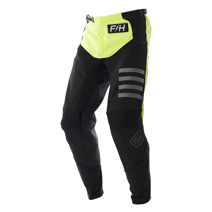 Fasthouse Speed Style Pant - Youth - High Viz-Black 1