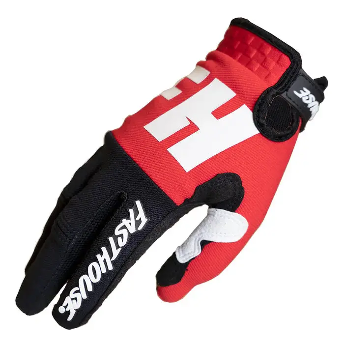 Fasthouse Speed Style Remnant Glove - Red-Black 1