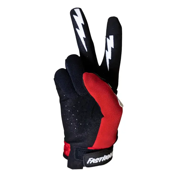 Fasthouse Speed Style Remnant Glove - Red-Black 2