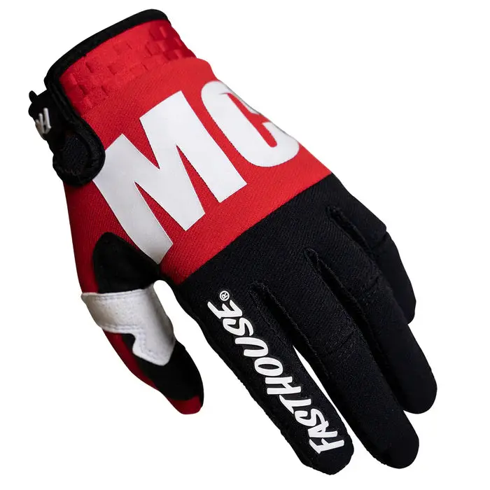 Fasthouse Speed Style Remnant Glove - Red-Black 3
