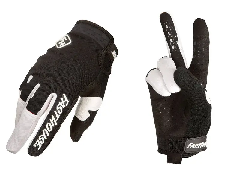 Fasthouse Speed Style Ridgeline+ Mtb Glove - Black-White 1
