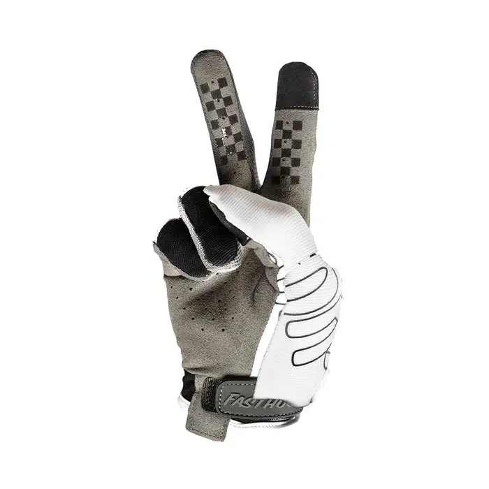 Fasthouse Speed Style Riot Glove - White-Black 2