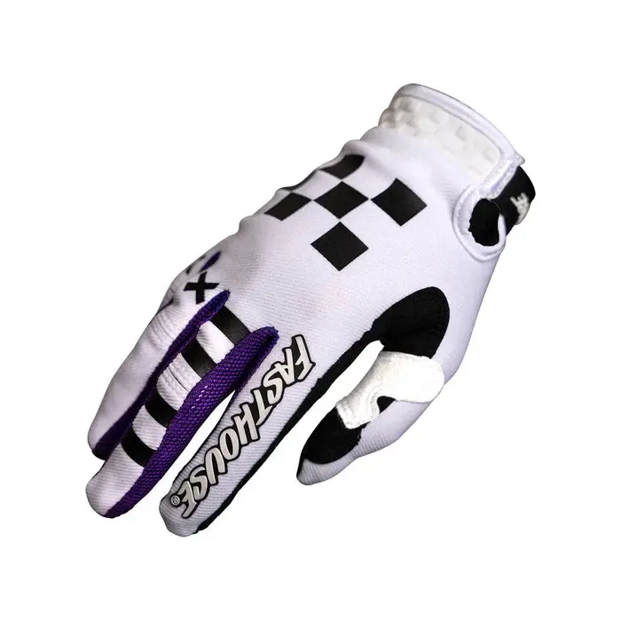 Fasthouse Speed Style Rufio Glove - Youth - Black-White 1