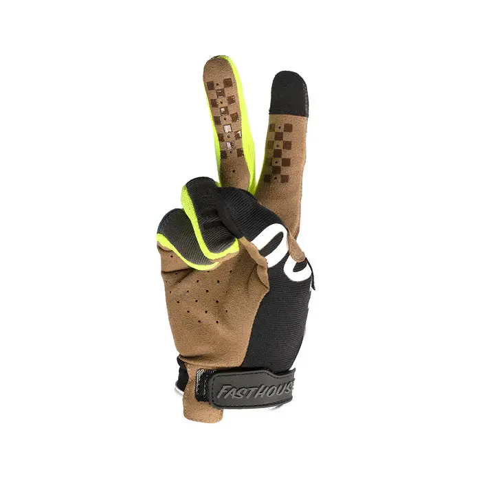 Fasthouse Speed Style Sector Glove - Youth - Black-Indigo 2