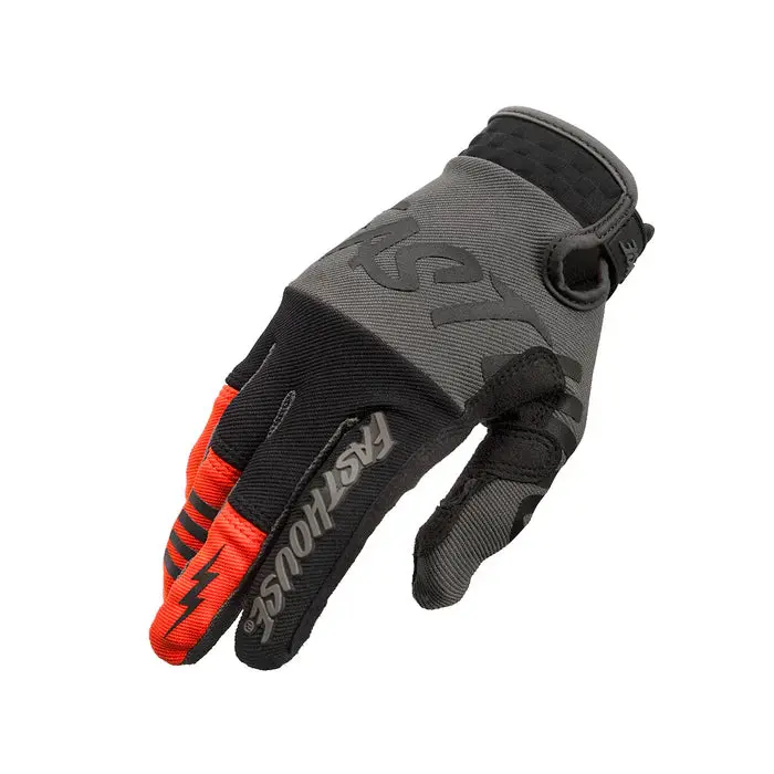Fasthouse Speed Style Sector Glove - Youth - Gray-Black 1