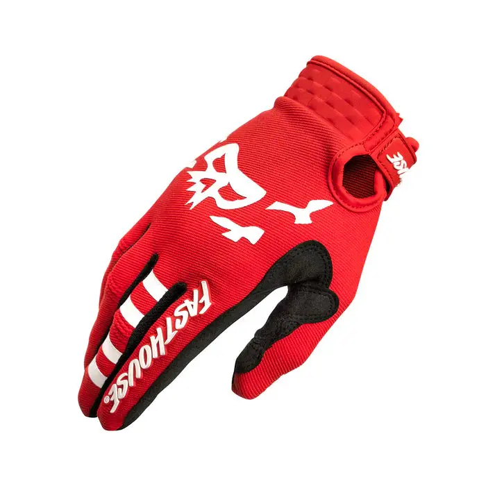 Fasthouse Speed Style Slammer Glove - Youth - Red 1