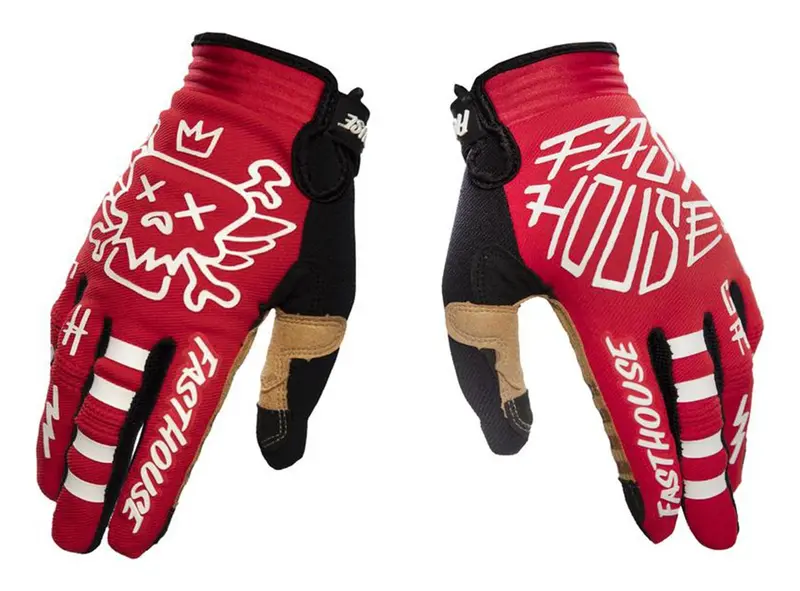 Fasthouse Speed Style Stomp Mtb Glove - Red 1